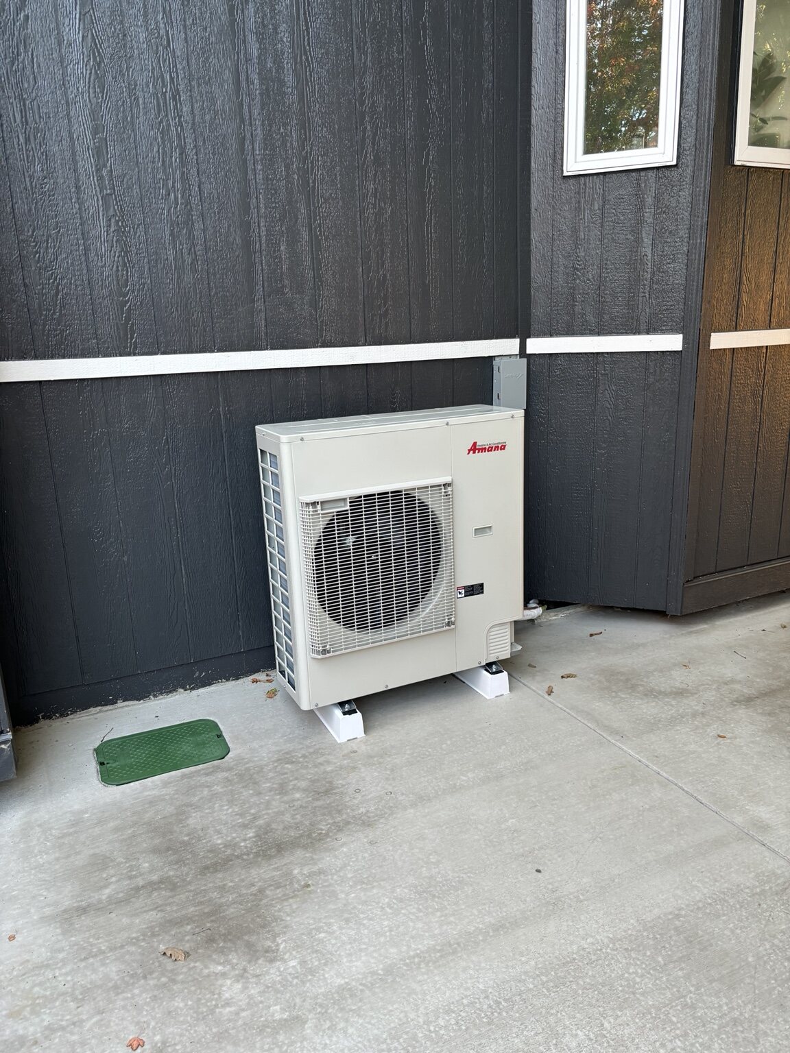 Amana ductless heat pump by Tranquility Heating and Cooling