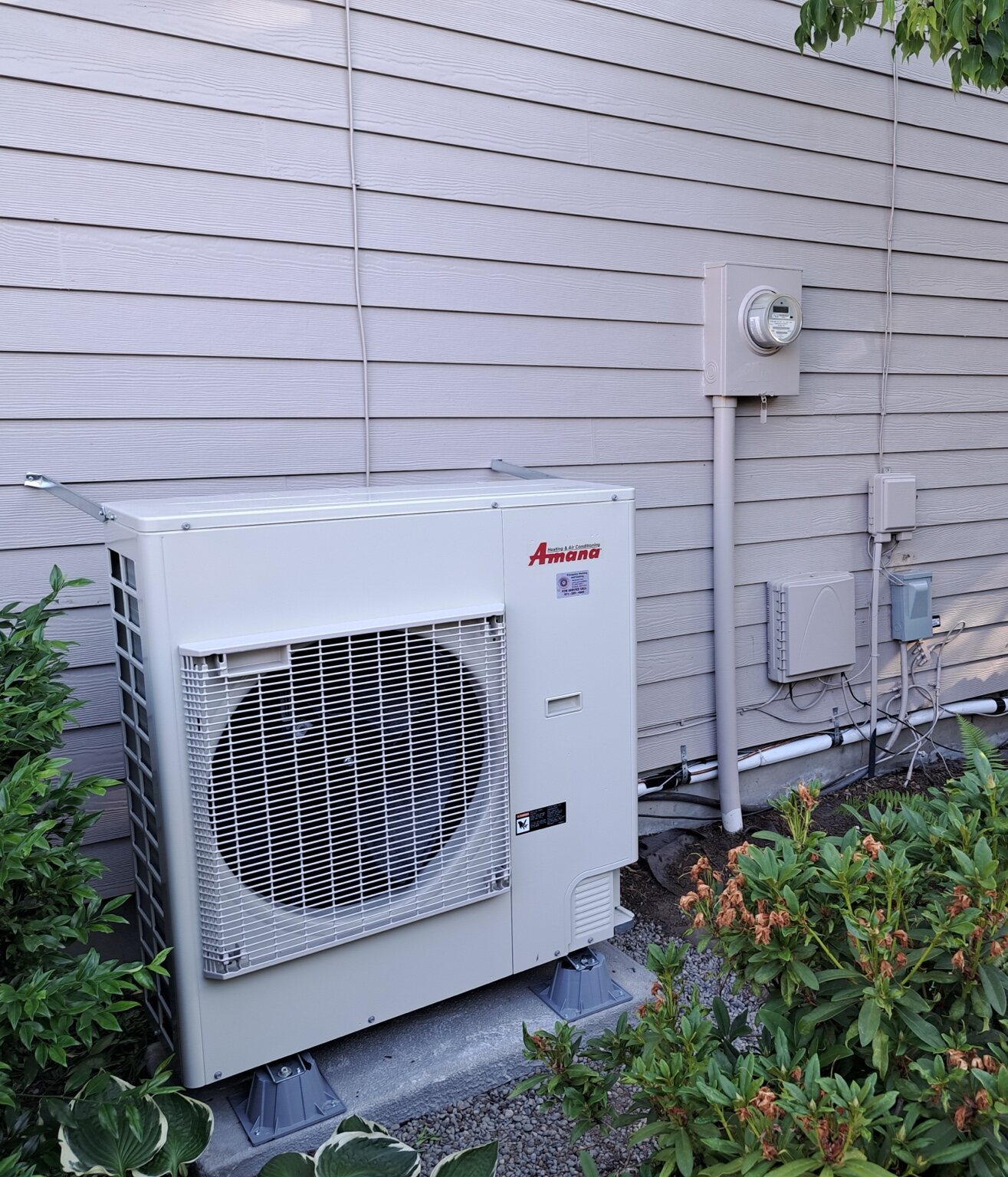 High-efficiency heat pumps service from Tranquility Heating and Cooling