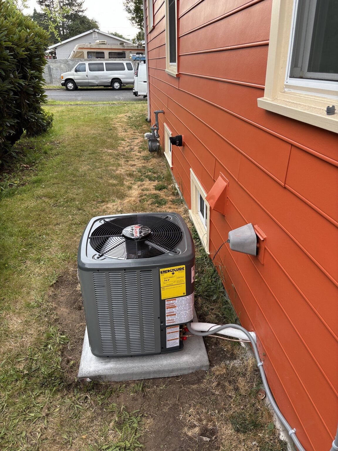 Central air conditioning by Tranquility Heating and Cooling