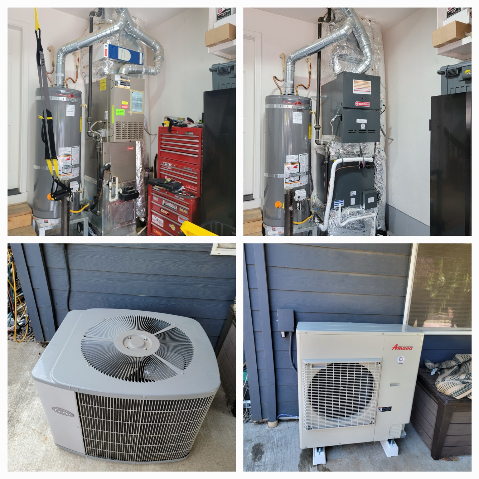 HVAC systems installed by Tranquility Heating and Cooling